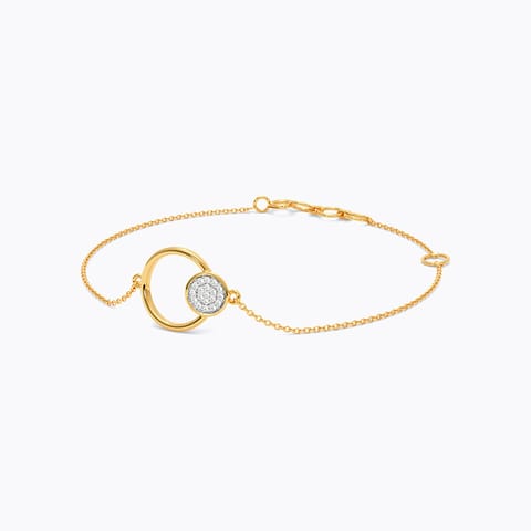 Luxe Lite 9KT Diamond Chain Bracelet Luxe Lite 9KT Diamond Chain Bracelet