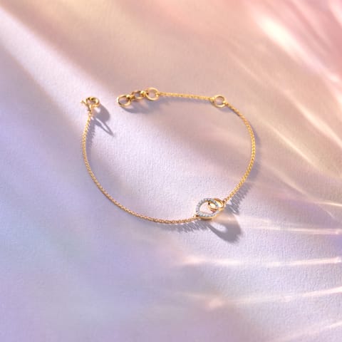 Minimal Muse 9KT Diamond Chain Bracelet Minimal Muse 9KT Diamond Chain Bracelet