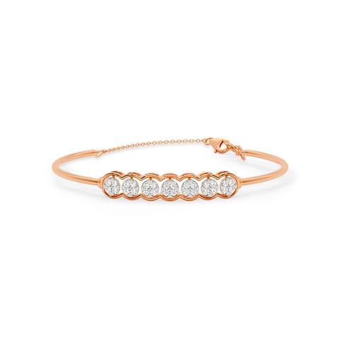 Gleaming Elegance Diamond Bracelet
