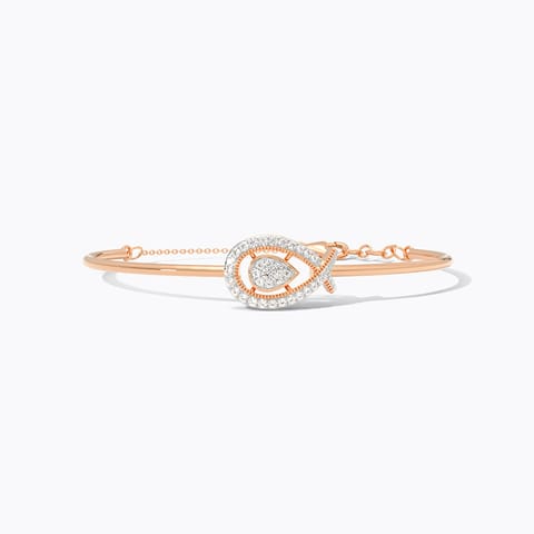 Curved Spark Diamond Bracelet Curved Spark Diamond Bracelet