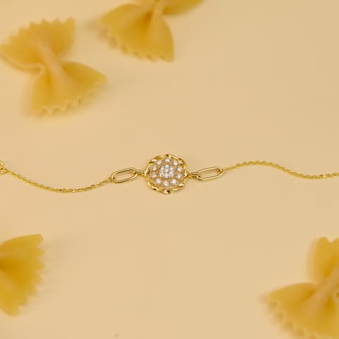 Orbital Links Diamond Bracelet