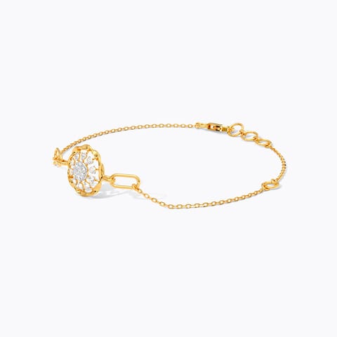 Orbital Links Diamond Bracelet