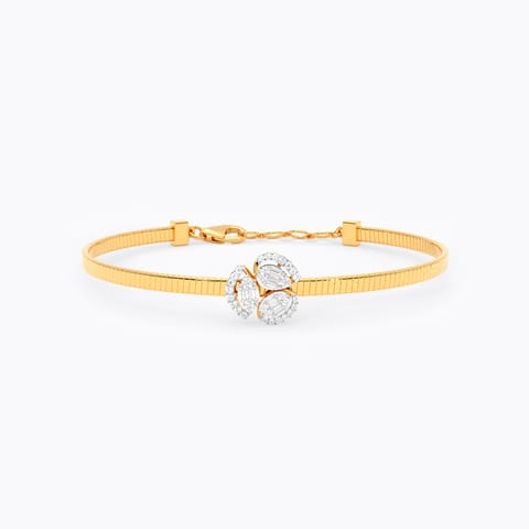 Baguette Flare Diamond Bracelet Baguette Flare Diamond Bracelet
