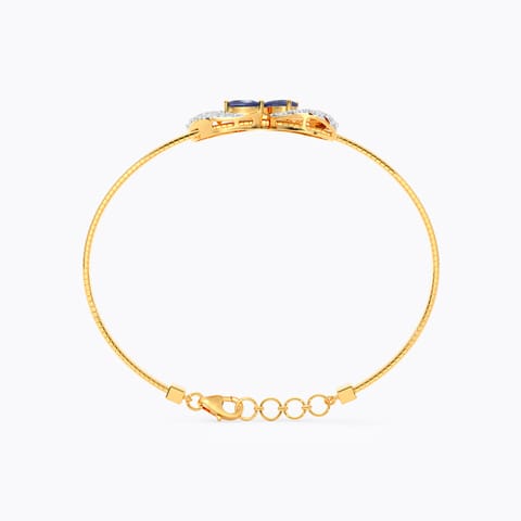 Blue Quill Gemstone Bracelet