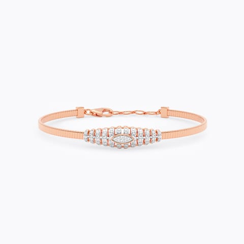 Linear Spark Diamond Bracelet