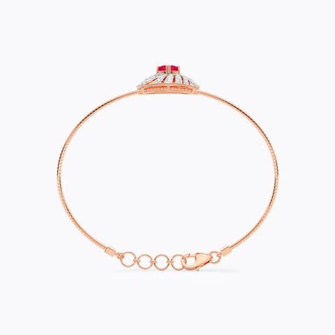 Ripple Rouge Gemstone Bracelet