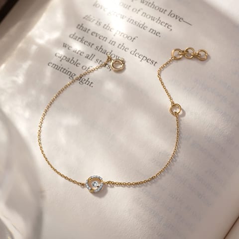 Everyday Halo Diamond Chain Bracelet Everyday Halo Diamond Chain Bracelet