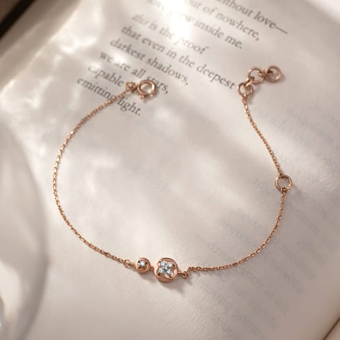 Twin-Glow Diamond Chain Bracelet Twin-Glow Diamond Chain Bracelet