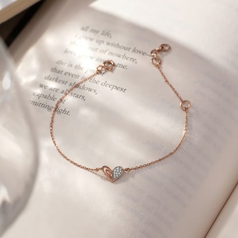 Everyday Teardrop Diamond Chain Bracelet