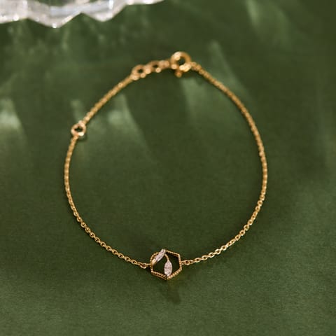 Hexa Spark Diamond Bracelet