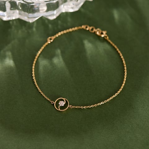 Astral Swirl Diamond Bracelet