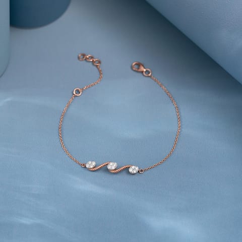 Beaded Wave Diamond Bracelet Beaded Wave Diamond Bracelet