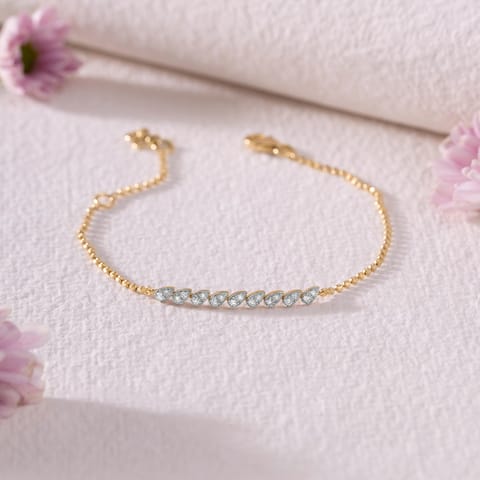 Flowing Dew Diamond Chain Bracelet Flowing Dew Diamond Chain Bracelet