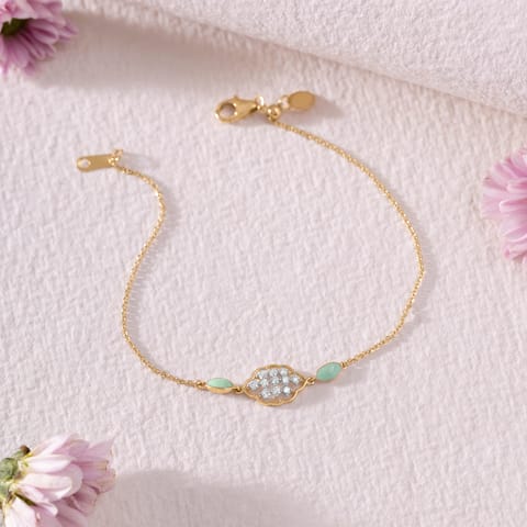 Triolet Adjustable Diamond Bracelet