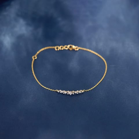 Gilded Constellation Diamond Bracelet