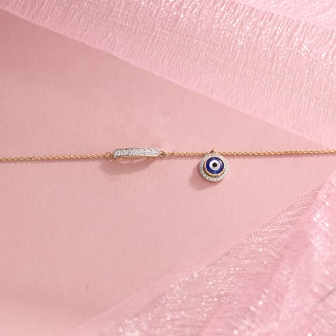 Gloria Evil Eye Gemstone Bracelet