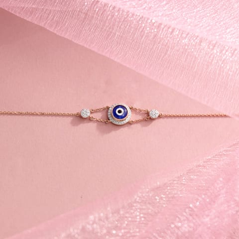 Evil Eye Gemstone Bracelet
