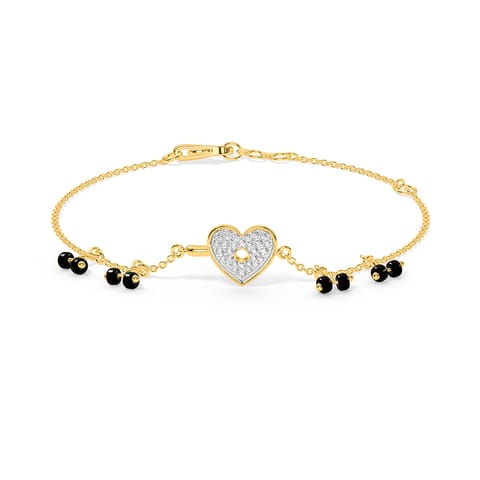 Gleaming Heart Diamond Bracelet Gleaming Heart Diamond Bracelet