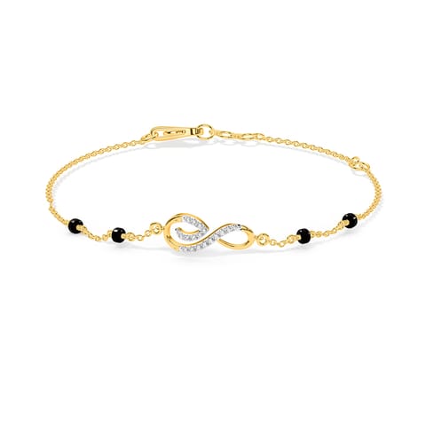 Swirling Infinite Diamond Bracelet Swirling Infinite Diamond Bracelet