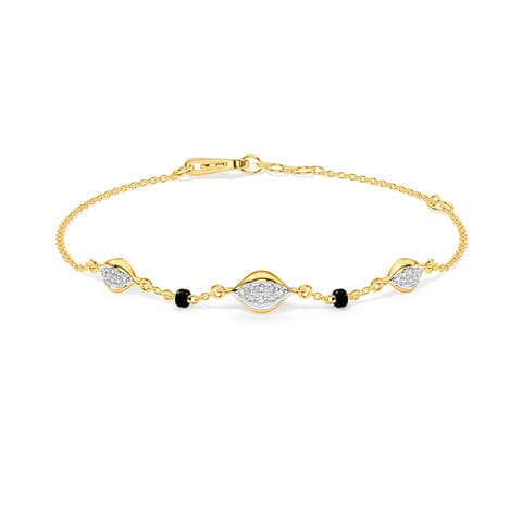 Gleaming Trio Diamond Bracelet
