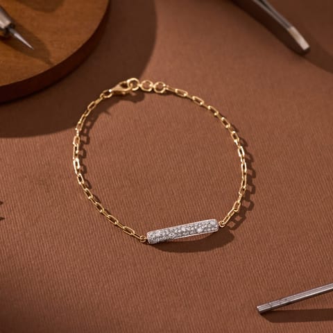 Luxe Link Diamond Bracelet