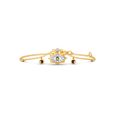 Scared Charm Diamond Mangalsutra Bracelet