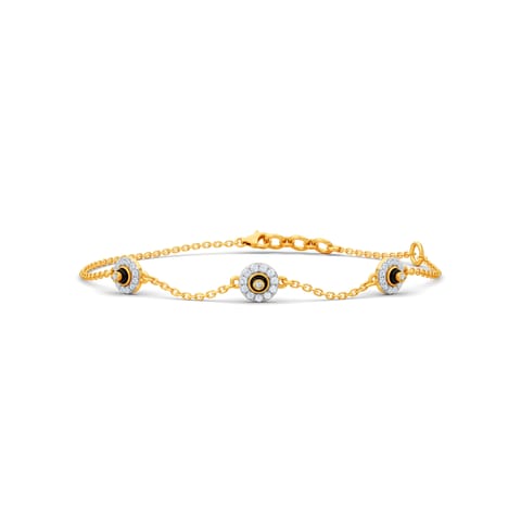 Eternal Promise Diamond Mangalsutra Bracelet