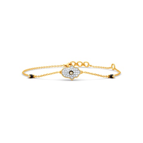 Blissful Evil Eye Diamond Mangalsutra Bracelet Blissful Evil Eye Diamond Mangalsutra Bracelet
