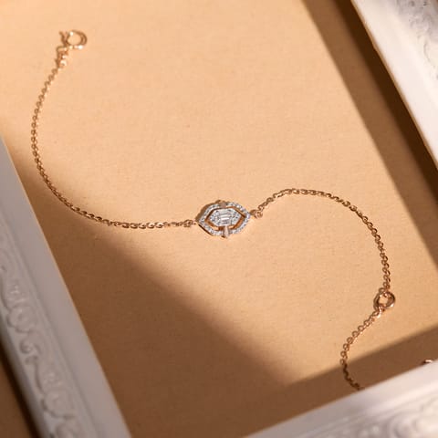 Baguette Hexa Diamond Bracelet Baguette Hexa Diamond Bracelet