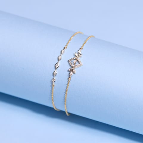 Entwine Spark Multi Layered Diamond Bracelet Entwine Spark Multi Layered Diamond Bracelet