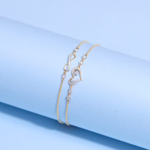 Luminous Multi Layered Diamond Bracelet Luminous Multi Layered Diamond Bracelet