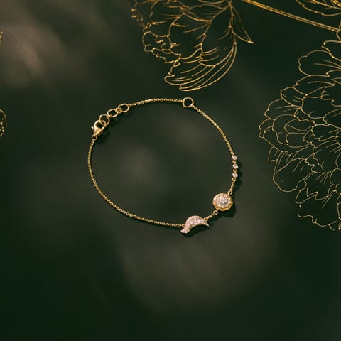 Dazzling Marigold Diamond Bracelet