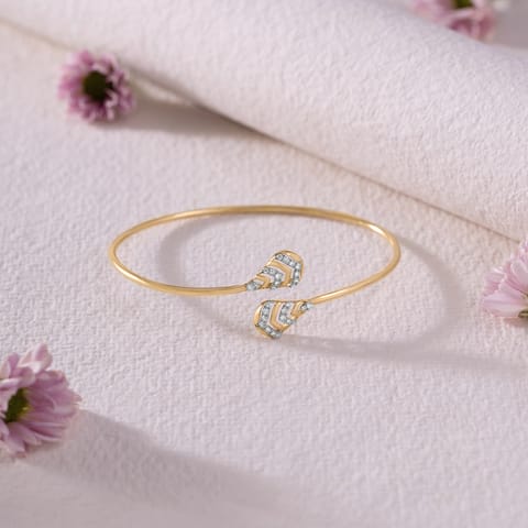 Rhythmic Diamond Open Bracelet Rhythmic Diamond Open Bracelet