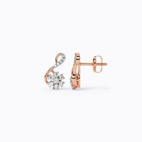 Bloom Arc Diamond Pendant Set