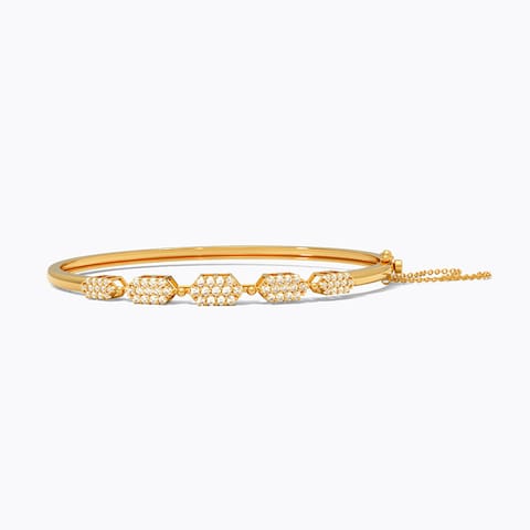 Sparklinh Epitome 22KT Gemstone Bangle