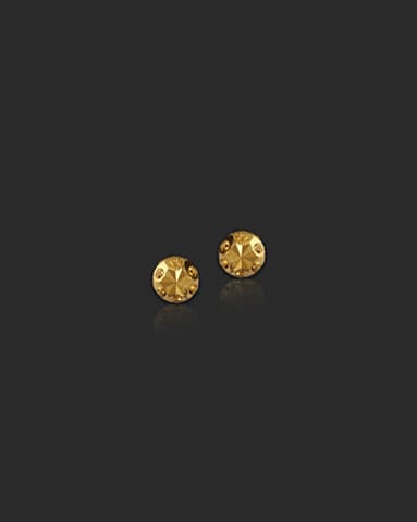 Latika 22KT Gold Stud Earrings Latika 22KT Gold Stud Earrings