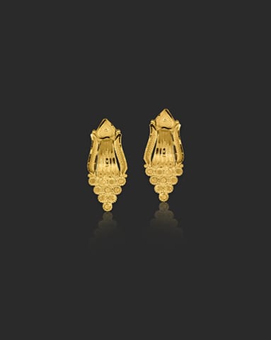 Kimaya 22KT Gold Stud Earrings