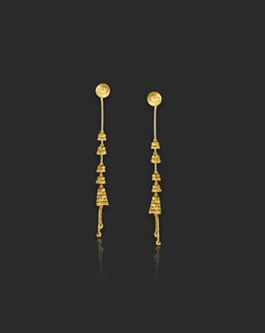 Tamanna Gold Drop Earrings Tamanna Gold Drop Earrings