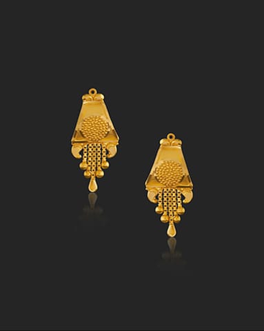 Aashi 22KT Gold Earrings