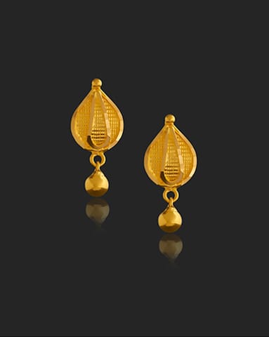 Shrestha 22KT Gold Earrings