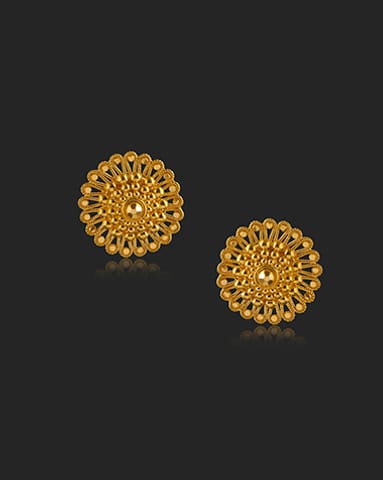 Shrinika 22KT Gold Earrings