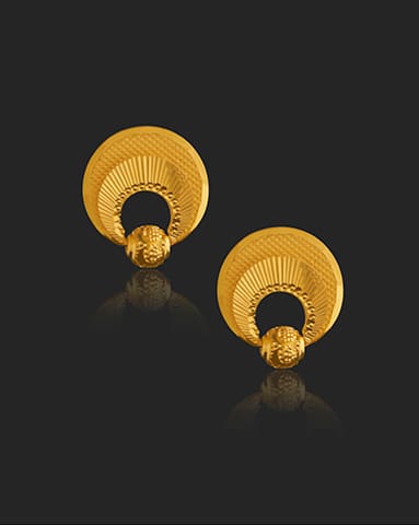 Reeva 22KT Gold Earrings Reeva 22KT Gold Earrings