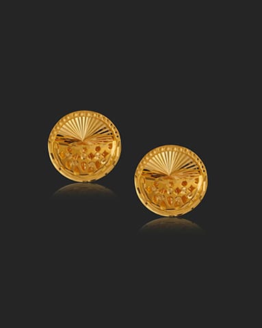 Ayaanshi 22KT Gold Earrings