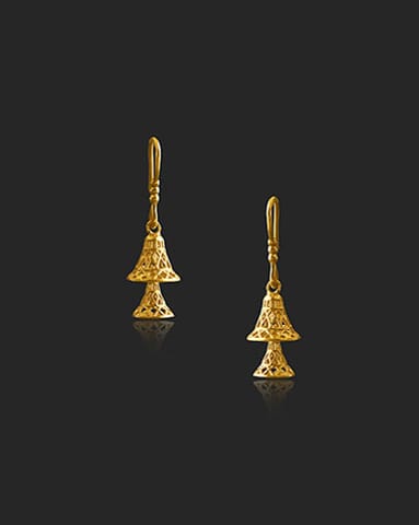 Sanvee 22KT Gold Earrings Sanvee 22KT Gold Earrings