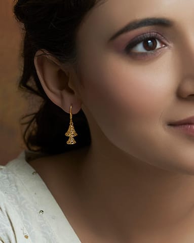 Sanvee 22KT Gold Earrings Sanvee 22KT Gold Earrings
