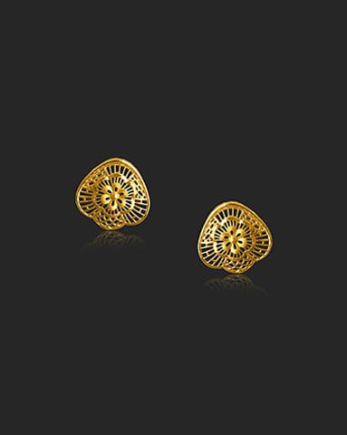 Devika 22KT Gold Earrings