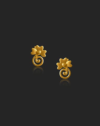 Juhi 22KT Gold Earrings Juhi 22KT Gold Earrings
