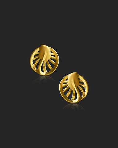 Rumaira 22KT Gold EARRING