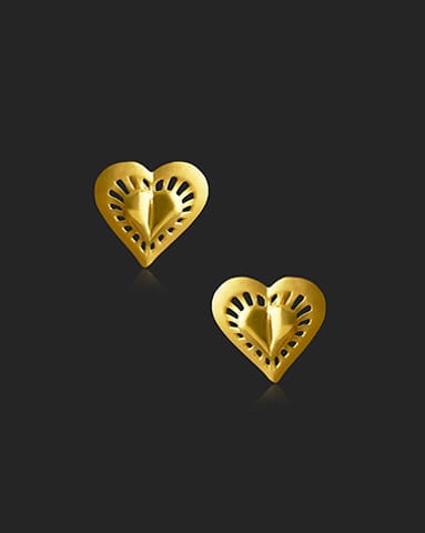 Julie 22KT Gold EARRING Julie 22KT Gold EARRING