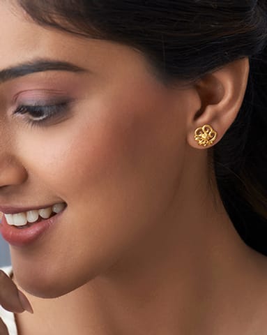 Padmini 22KT Gold EARRING